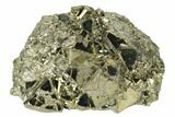 Octahedral Pyrite Crystal Cluster - Peru #173514-1